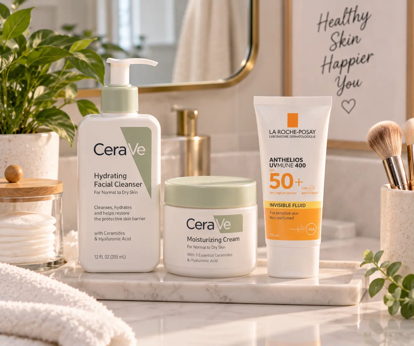Simple skincare essentials for an everyday routine