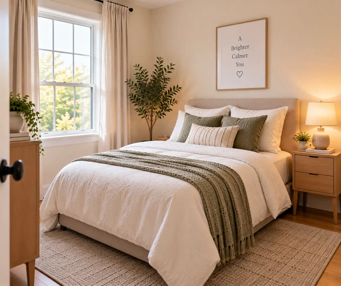 Minimal decor ideas for a small bedroom